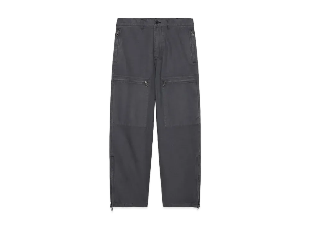 Cav Empt (C.E) Overdye Zip Cargo Pants "Charcoal"