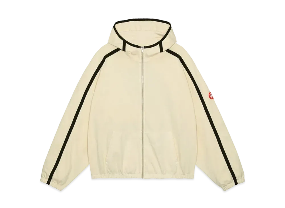 Cav Empt (C.E) Overdye Taped Light Zip Hoody "Beige"