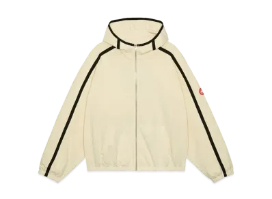 Cav Empt (C.E) Overdye Taped Light Zip Hoody "Beige"