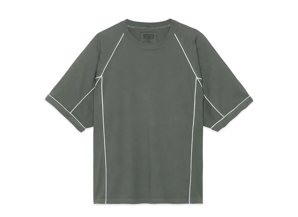 Cav Empt (C.E) Overdye Piping Heavy T "Charcoal"