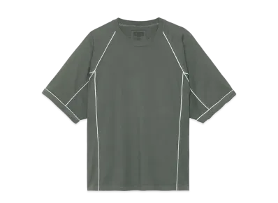 Cav Empt (C.E) Overdye Piping Heavy T "Charcoal"
