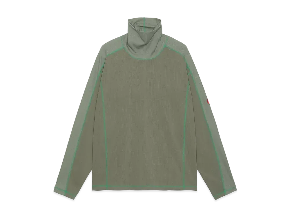 Cav Empt (C.E) Mesh Turtle Neck Long Sleeve T "Green"