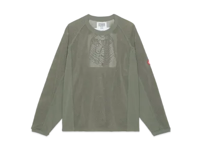 Cav Empt (C.E) Mesh Raglan Long Sleeve T "Green"