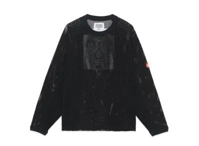 Cav Empt (C.E) Mesh Raglan Long Sleeve T "Black"