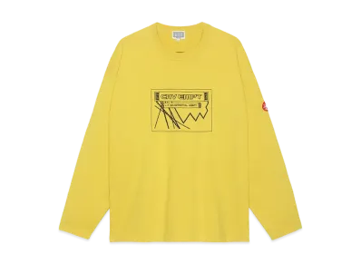 Cav Empt (C.E) Overdye Desert Heavy Long Sleeve T "Yellow"