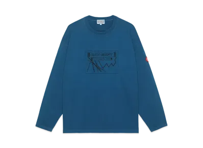 Cav Empt (C.E) Overdye Desert Heavy Long Sleeve T "Navy"