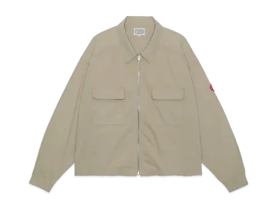 Cav Empt (C.E) Zip Short Shirt Jacket #3 "Beige"