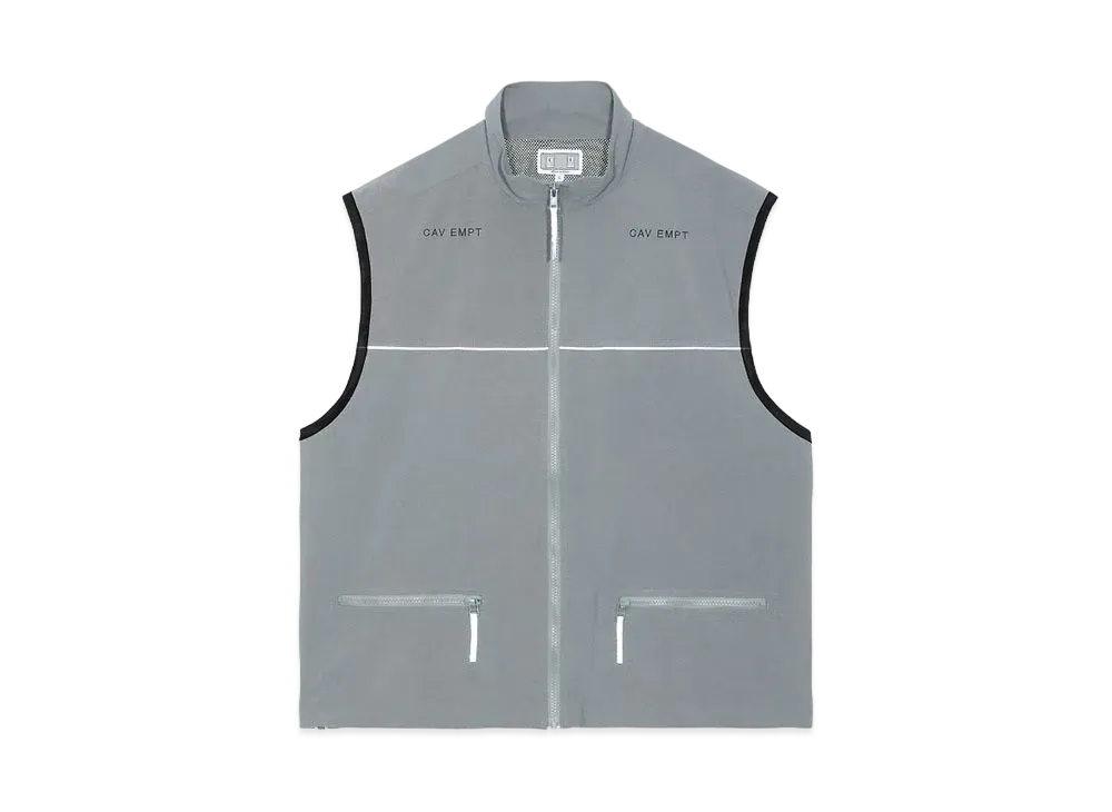 Cav Empt (C.E) Nylon Zip Vest "Gray"