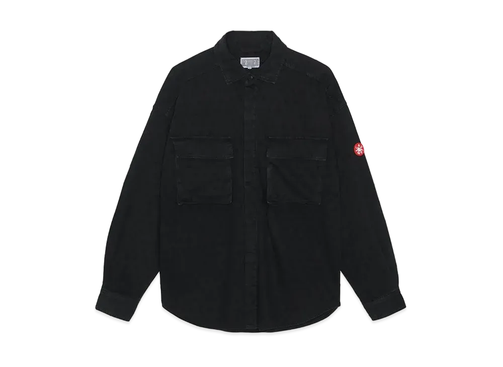Cav Empt (C.E) Overdye Maj Dam Shirt "Black"