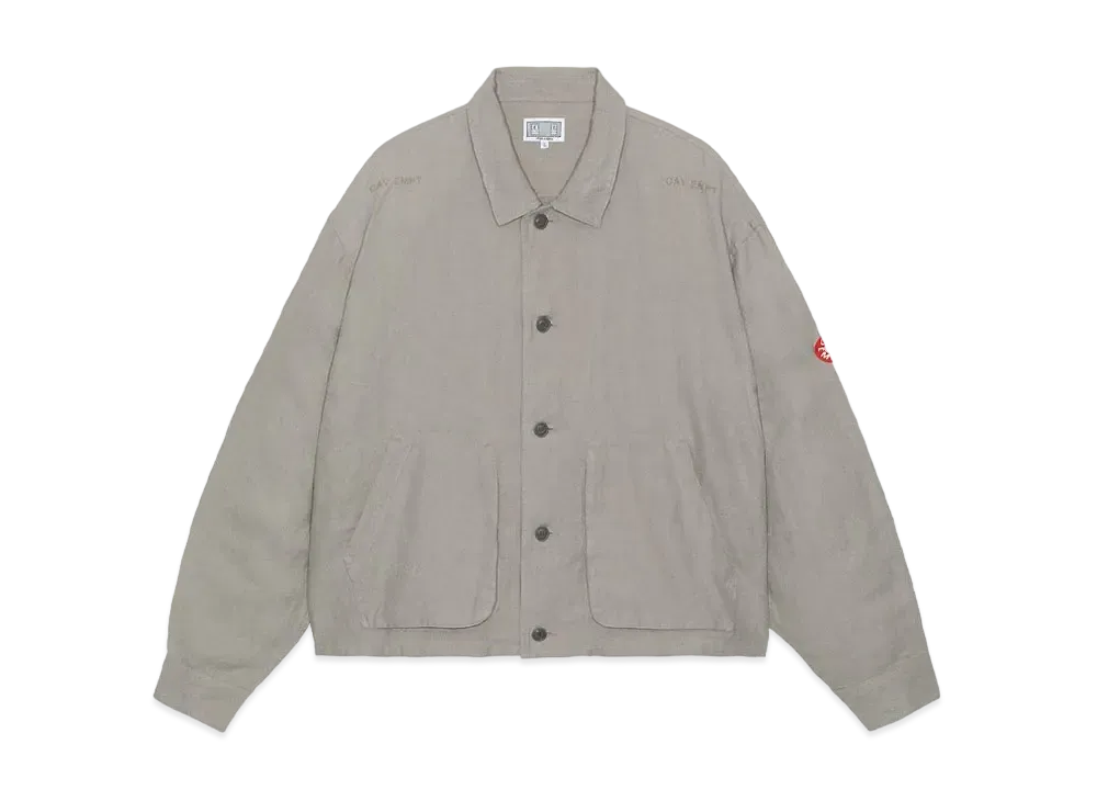 Cav Empt (C.E) Linen Button Jacket "Gray"