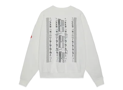 Cav Empt (C.E) Washed ≢≢≢≢ Crew Neck "White"