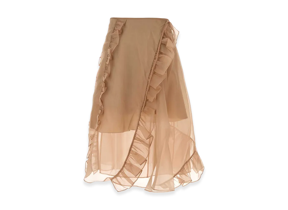 Cecilie Bahnsen Women's Organza Skirt "Pink"