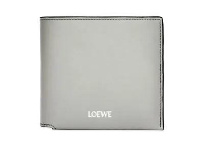 LOEWE Bayfold Wallet Shinina Pakaf "Pearl Gray/Dark Gray"
