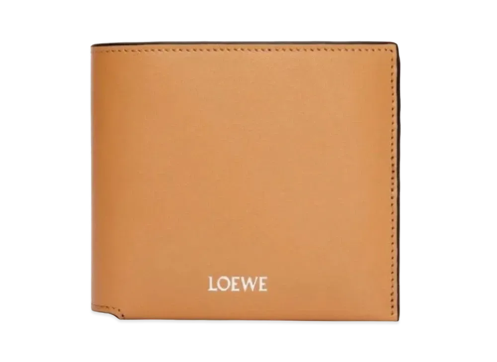 LOEWE Bayfold Wallet Shinina Pakaf "Warm Dessert/Black"