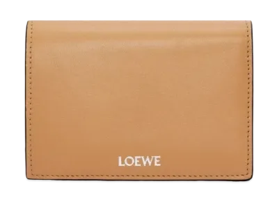 LOEWE Fallded Wallet Shinina Pakaf "Warm Dessert/Black"