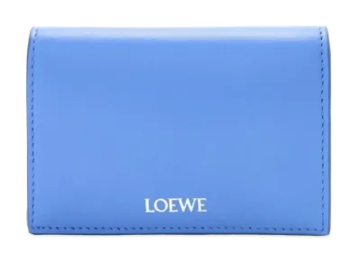 LOEWE Fallded Wallet Shinina Pakaf "Seaside Blue"