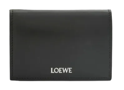 LOEWE Slim Bifold Card Holder Shinina Pakaf "Black"