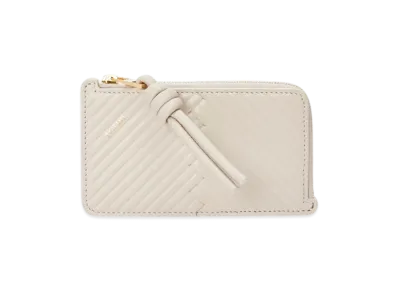 LOEWE Knot Coin Card Holder "Light Oats"