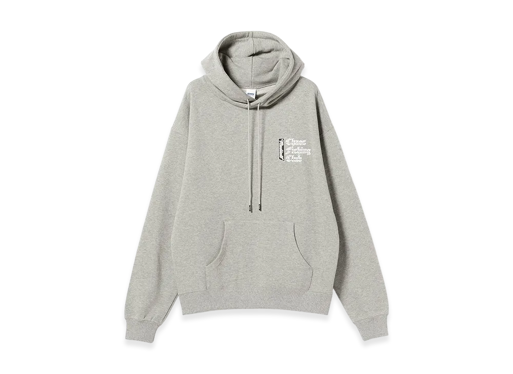 Chaos Fishing Club x Radiall Chrome Letters Hoodie "H.Grey"