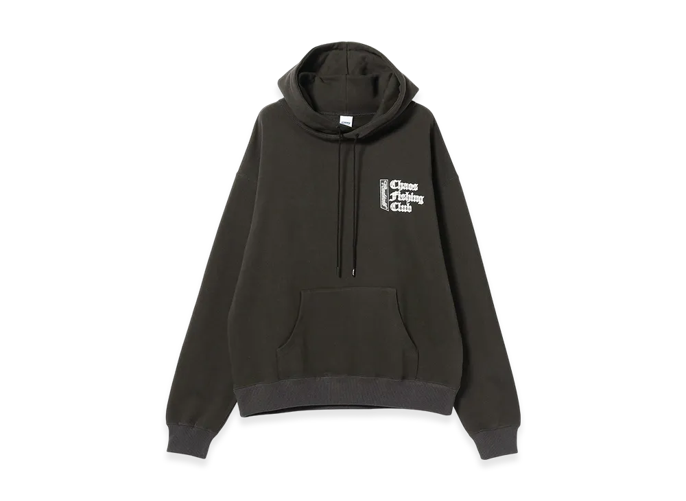 Chaos Fishing Club x Radiall Chrome Letters Hoodie "Black"