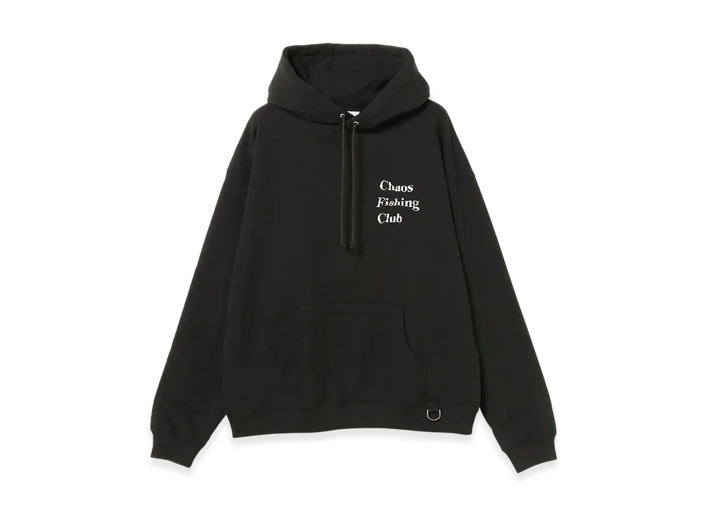 Chaos Fishing Club Logo Hoodie "Black"