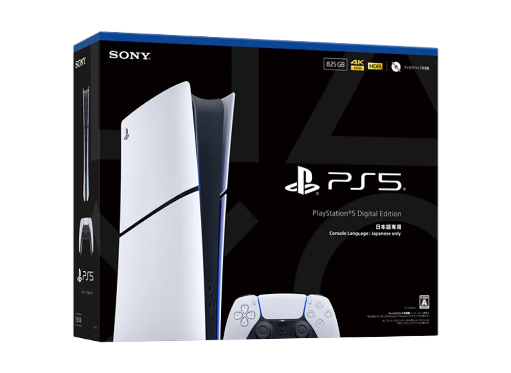 SONY PlayStation 5 (PS5) Digital Edition Console Language: Japanese only [CFI-2200B01]