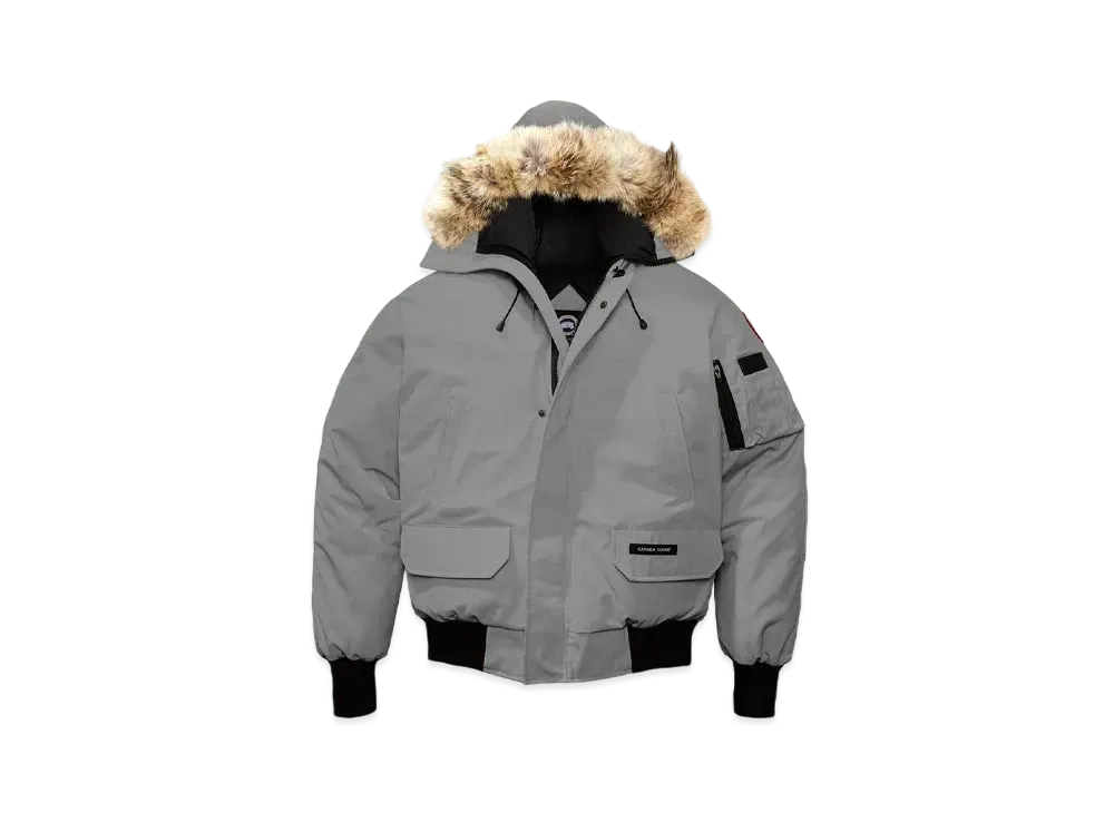CANADA GOOSE Chilliwack Bomber Heritage Fusion Fit "Boulder Grey"