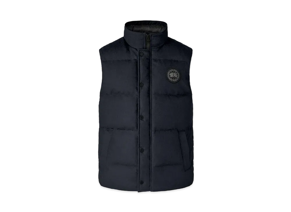 CANADA GOOSE Garson Vest Wool "Atlantic Navy Melange"