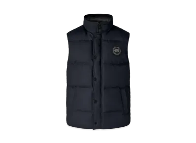 CANADA GOOSE Garson Vest Wool "Atlantic Navy Melange"