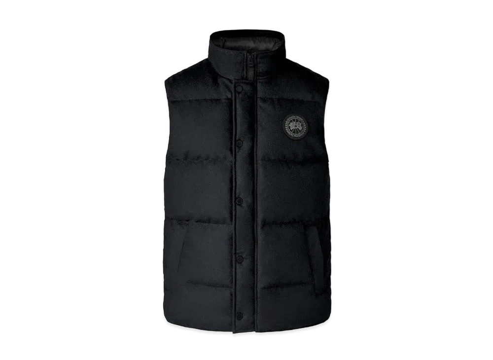CANADA GOOSE Garson Vest Wool "Carbon Melange"
