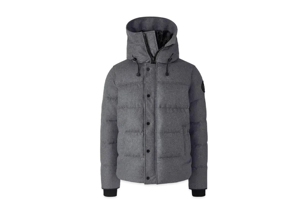 CANADA GOOSE MacMillan Parka Wool "Slate Grey Melange"