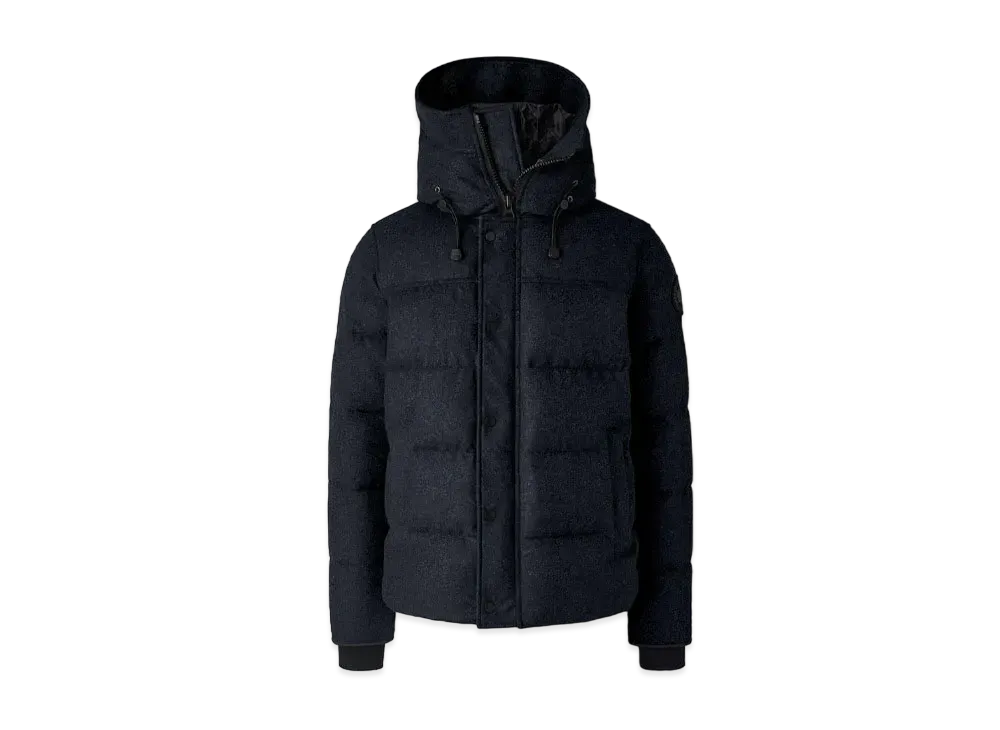 CANADA GOOSE MacMillan Parka Wool "Atlantic Navy Melange"
