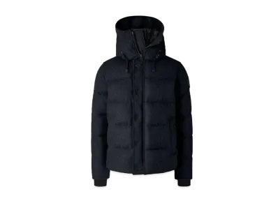 CANADA GOOSE MacMillan Parka Wool "Atlantic Navy Melange"
