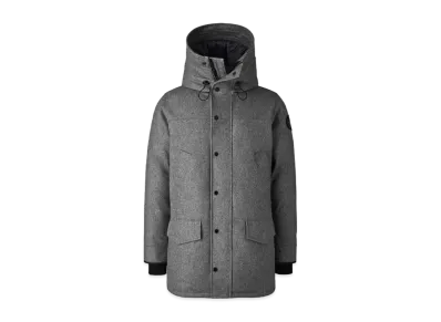 CANADA GOOSE Langford Parka Wool "Slate Grey Melange"