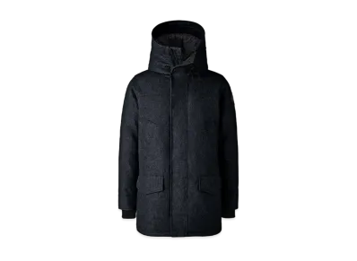 CANADA GOOSE Langford Parka Wool "Atlantic Navy Melange"