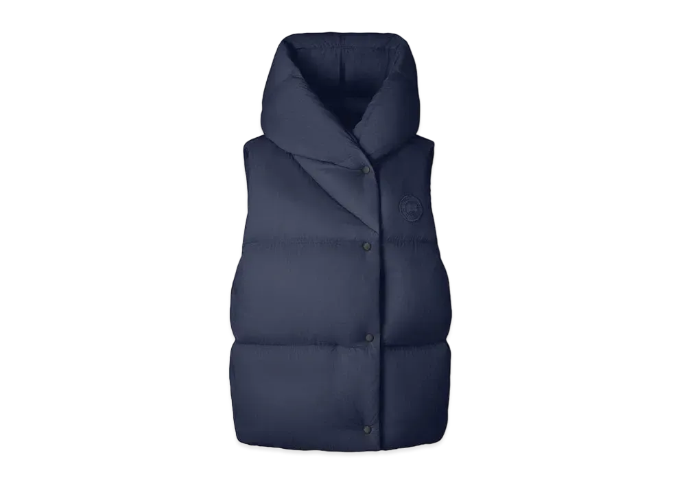 CANADA GOOSE Rhoda Hooded Vest "Atlantic Navy"