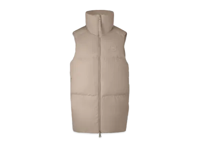 CANADA GOOSE Garnet Long Vest "Desert Sand"