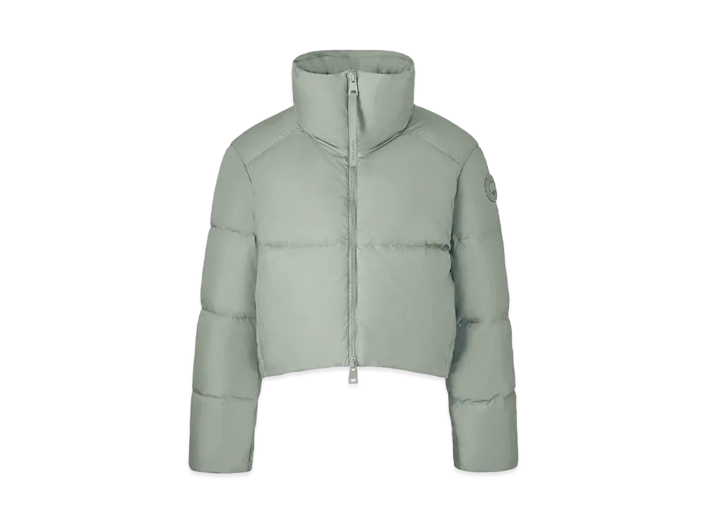 CANADA GOOSE Garnet Cropped Puffer "Meltwater"