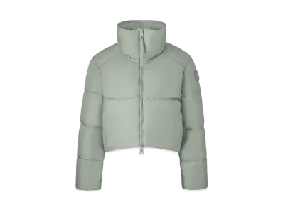 CANADA GOOSE Garnet Cropped Puffer "Meltwater"
