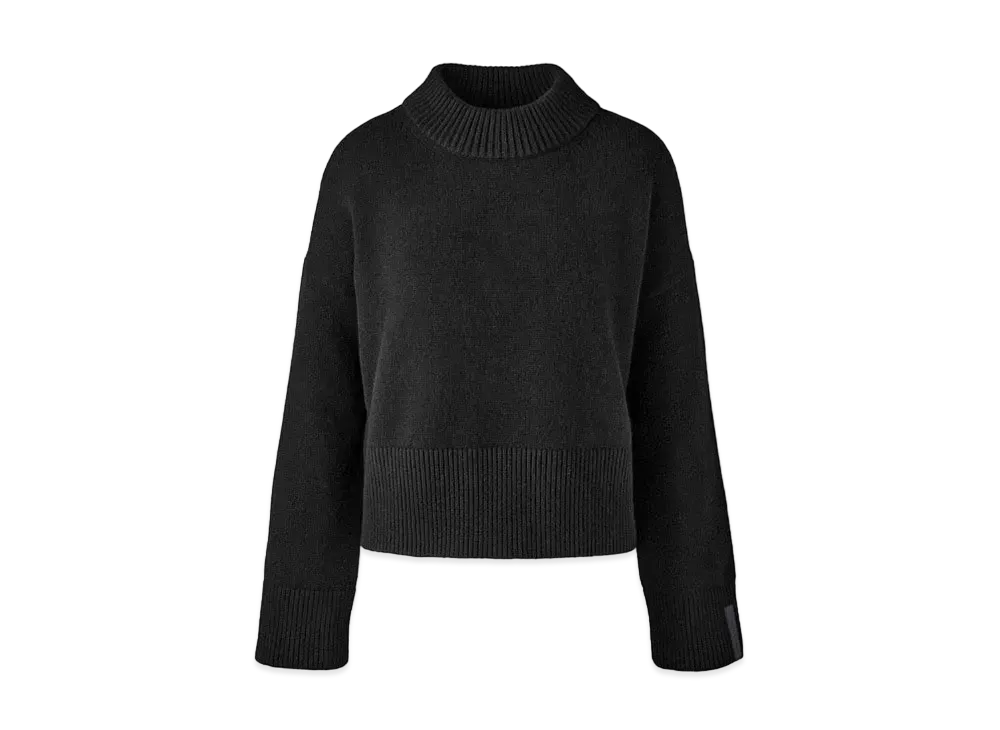 CANADA GOOSE Copal Cashmere Mockneck "Black"