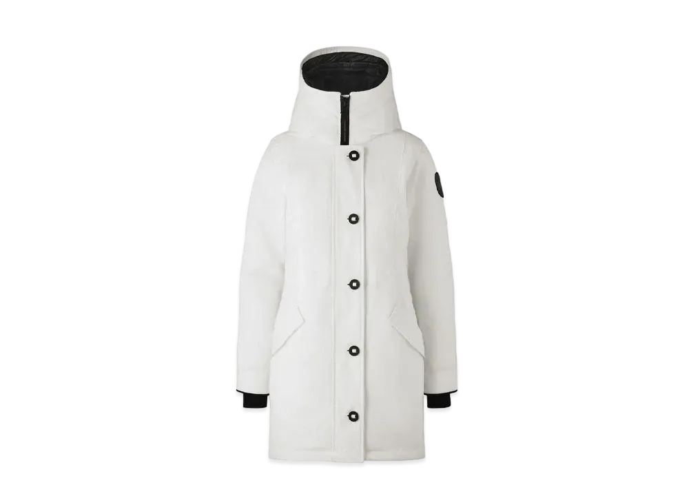 CANADA GOOSE Rossclair Parka Black Label "North Star White"