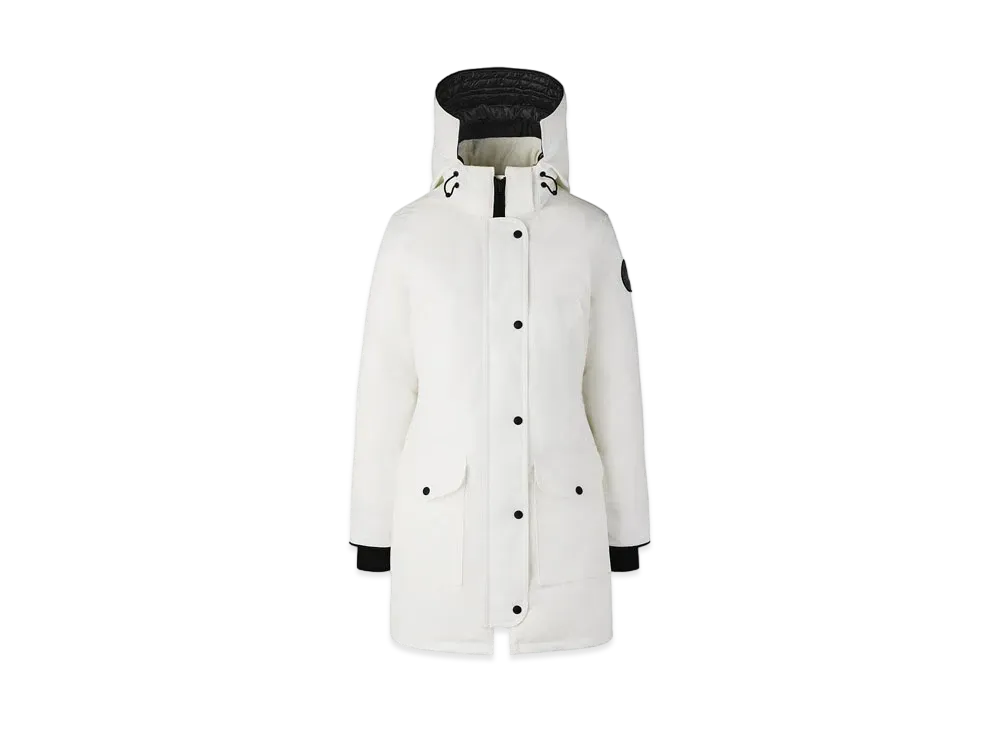 CANADA GOOSE Trillium Parka Black Label "North Star White"