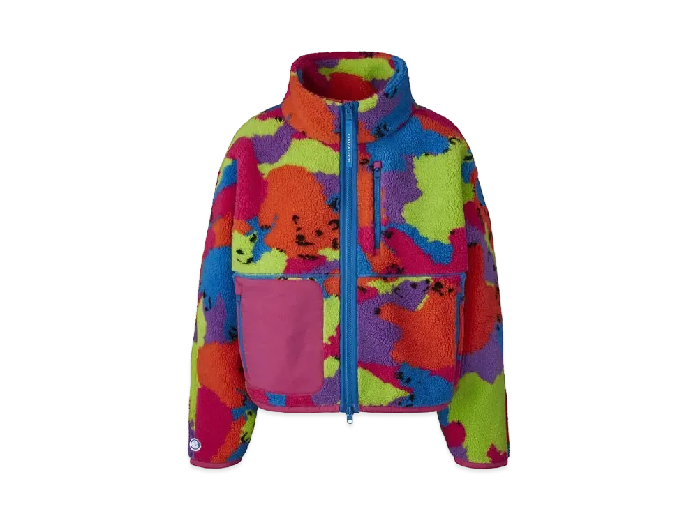 CANADA GOOSE Paola Pivi Fleece "Paola Pivi Bear Print"