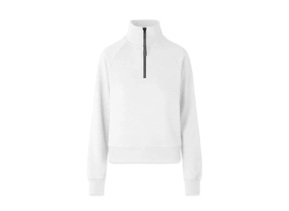 CANADA GOOSE Muskoka 1/4 Zip Sweater "Silverbirch Heather"