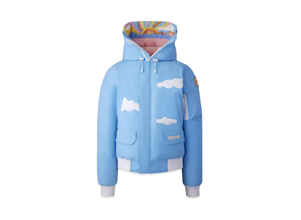 CANADA GOOSE Bright Sky Chillwack Bomber "Mira Mikati Orange Multi"