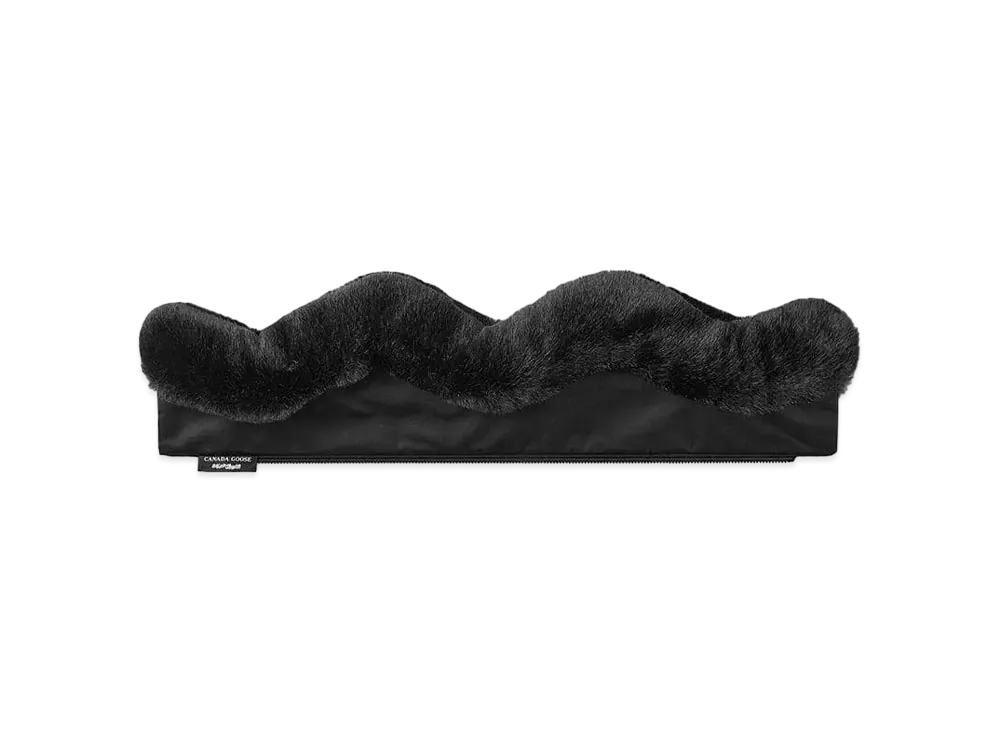 CANADA GOOSE Fuzzy Hood Trim "Black"