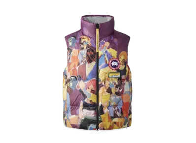 CANADA GOOSE x NBA x KidSuper Reversible Puffer Vest "Landscape/Crowd Print"