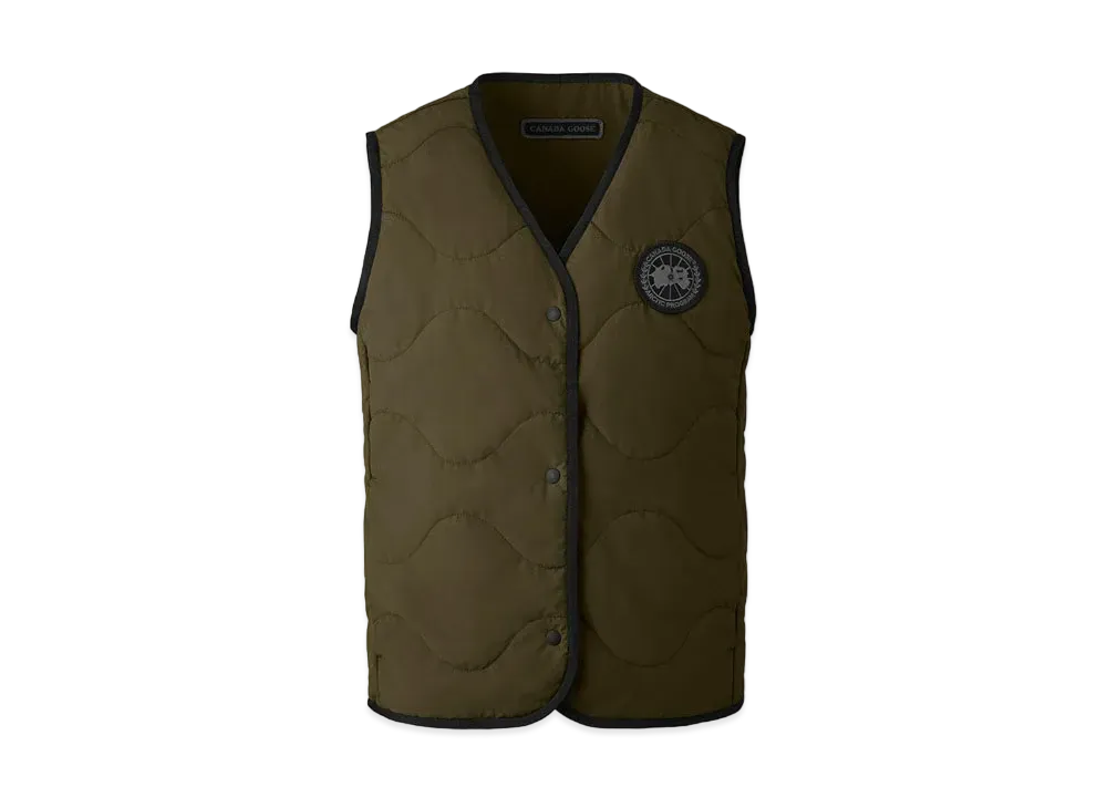 CANADA GOOSE Annex Liner Vest Black Label "Military Green"