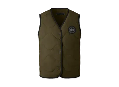 CANADA GOOSE Annex Liner Vest Black Label "Military Green"