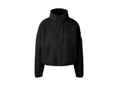 CANADA GOOSE Simcoe Oversized Fleece Jacket "Black"